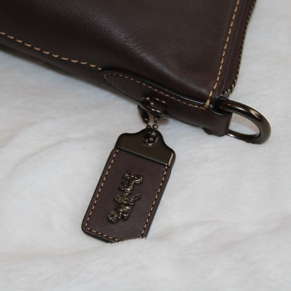 COACH Designer Bag Original Archive Duffle Leather Shoulder Crossbody - Picture 8 of 13